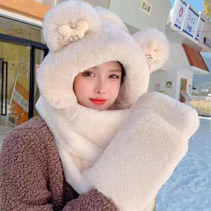Plush Hat Set