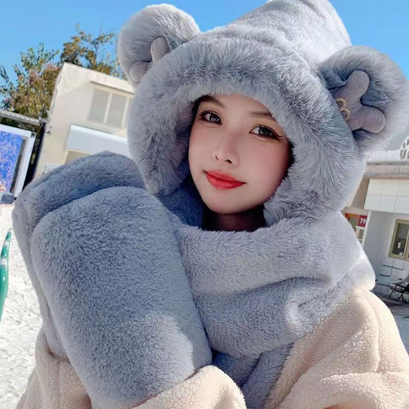Plush Hat Set