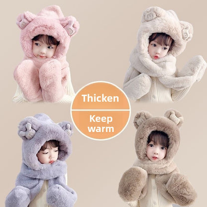 Plush Hat Set