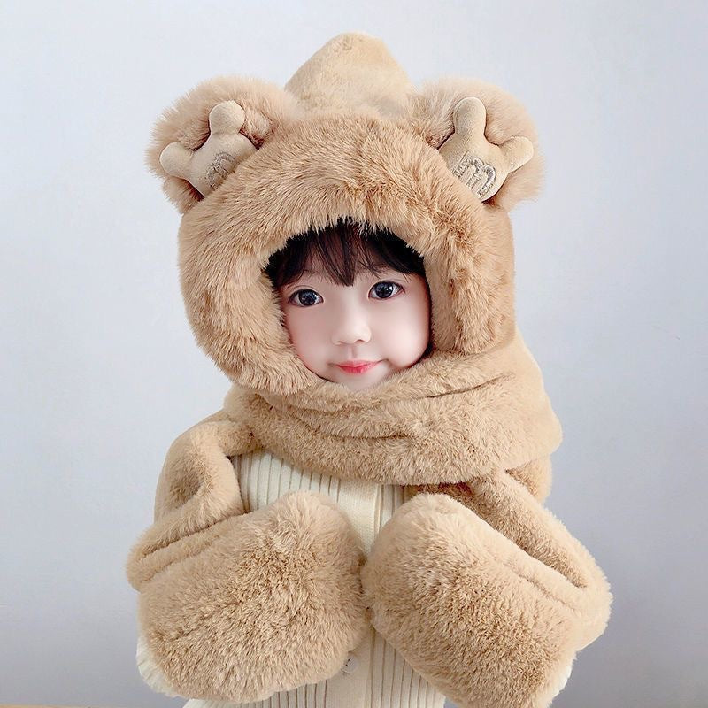 Plush Hat Set