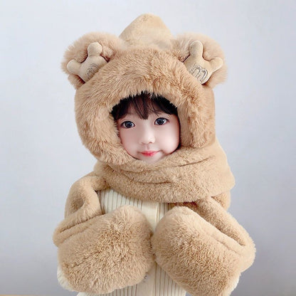 Plush Hat Set
