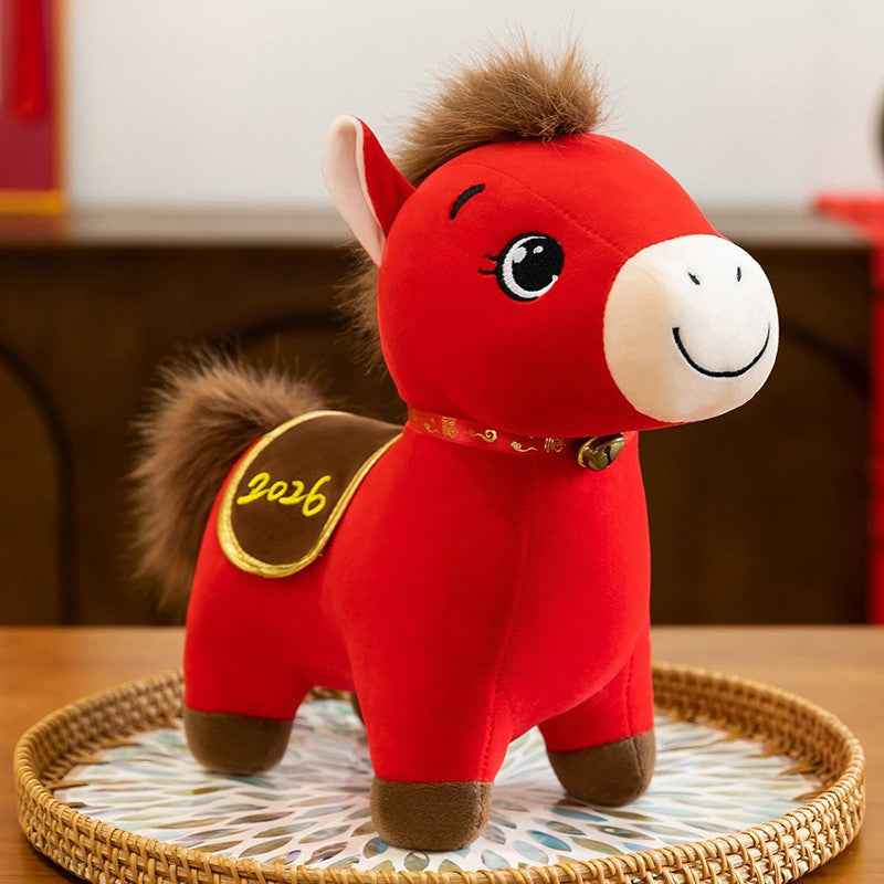 Plush Horse Doll Zodiac Mascot Toy