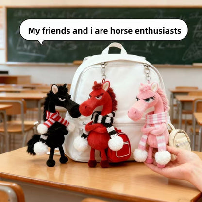 Plush Horse Mascot