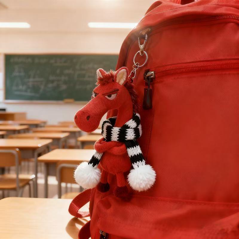 Plush Horse Mascot