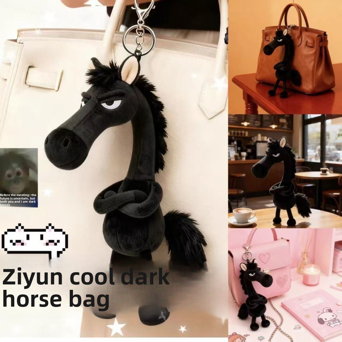 Plush Horse Mascot