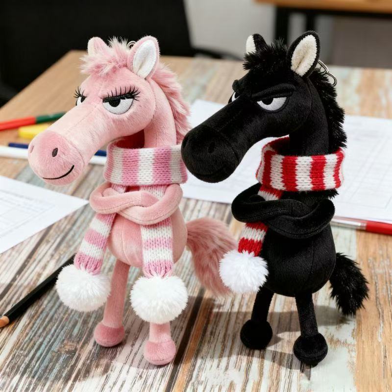 Plush Horse Mascot