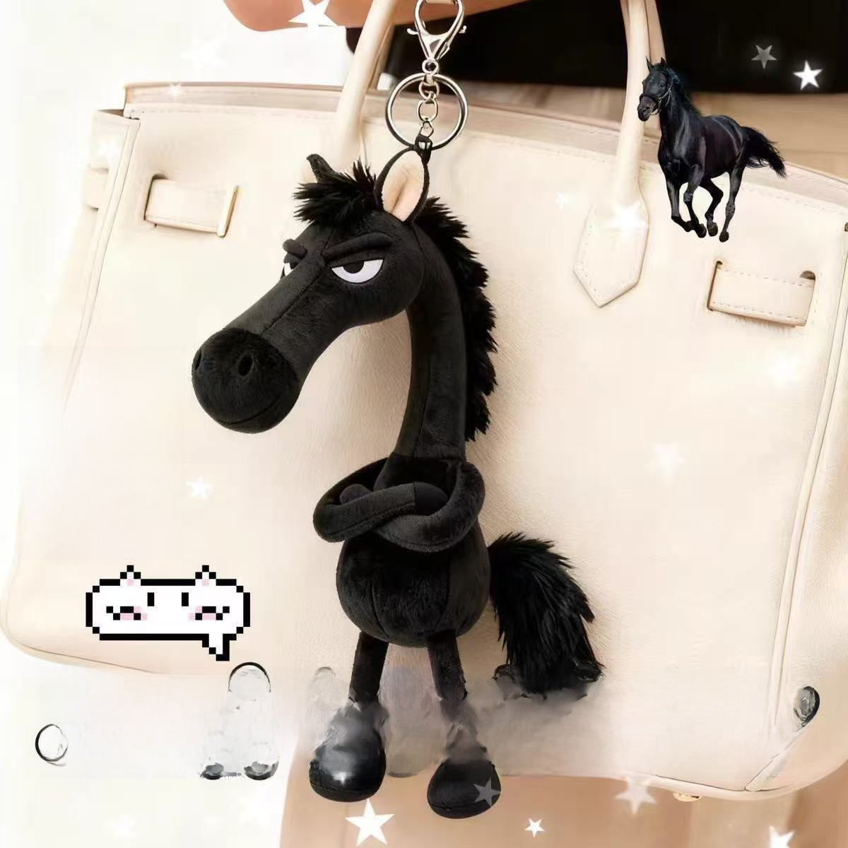 Plush Horse Mascot