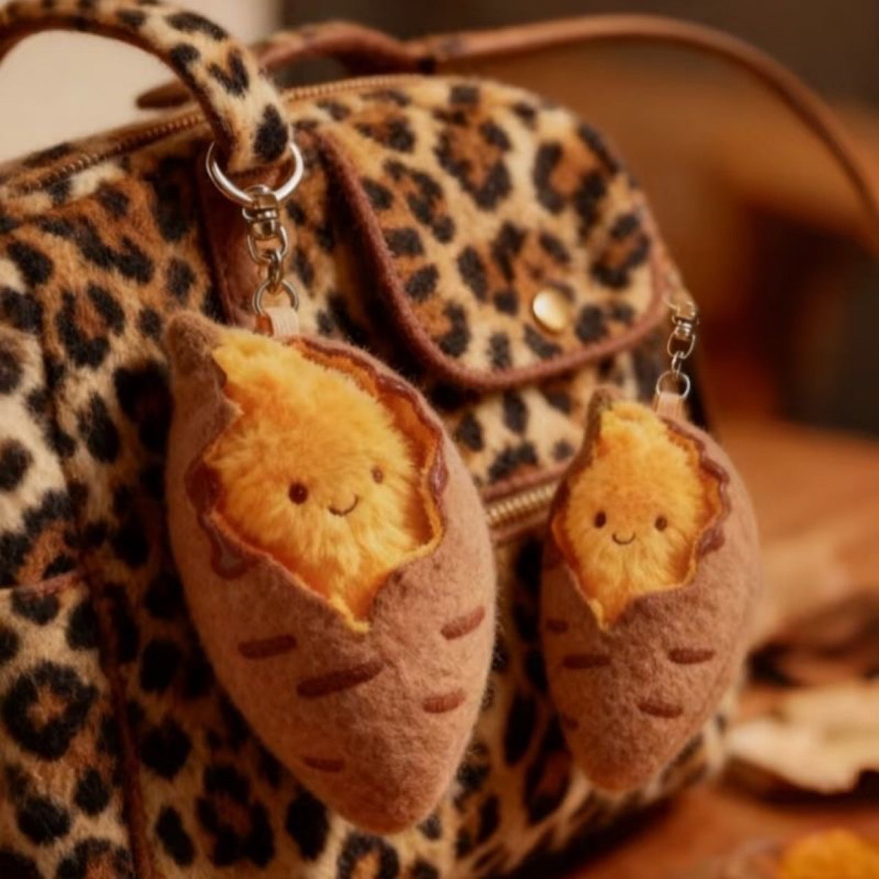 Plush Keychain Pendant