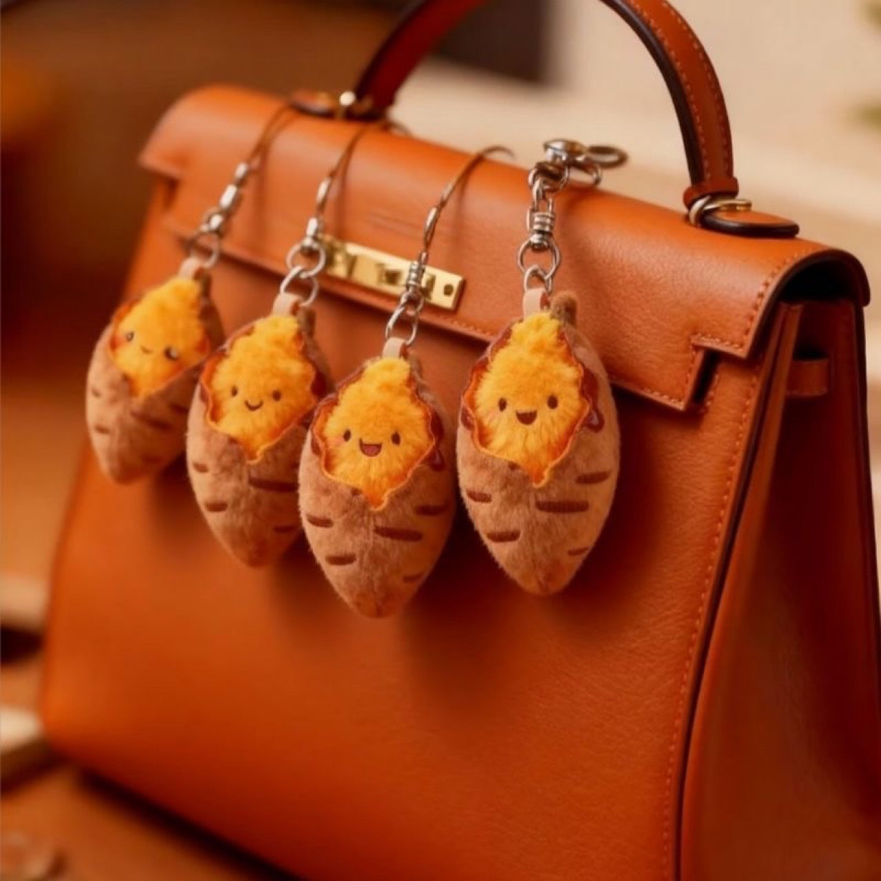 Plush Keychain Pendant
