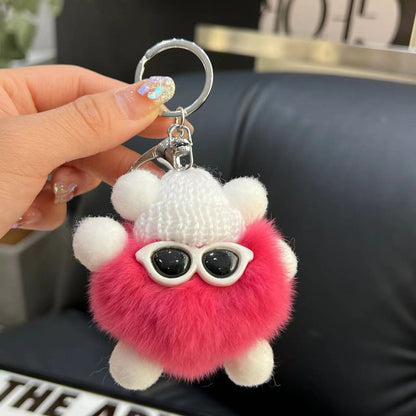 Plush Keychain Pendant