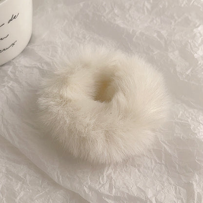 Plush large intestine hair band