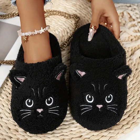 Plush Lined Home Slippers
