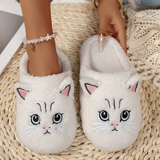 Plush Lined Home Slippers