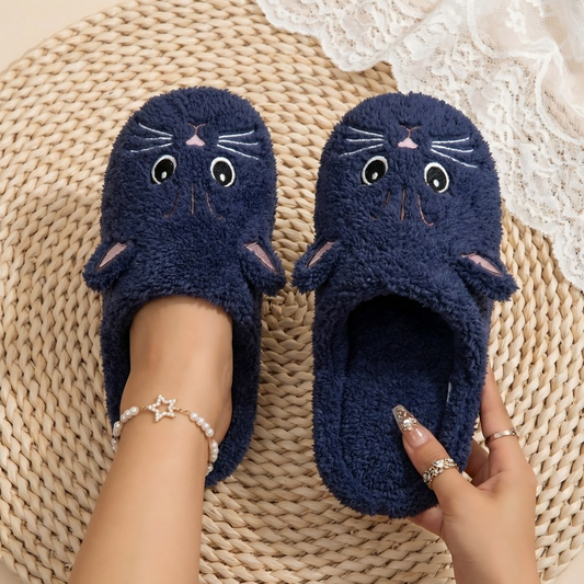 Plush Lined Home Slippers