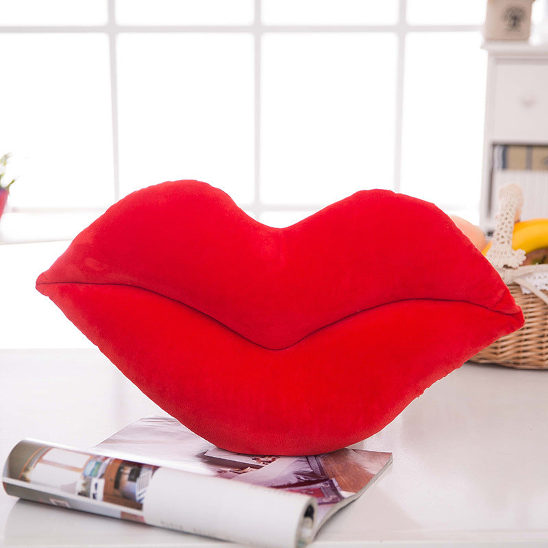 Plush Lips Pillow