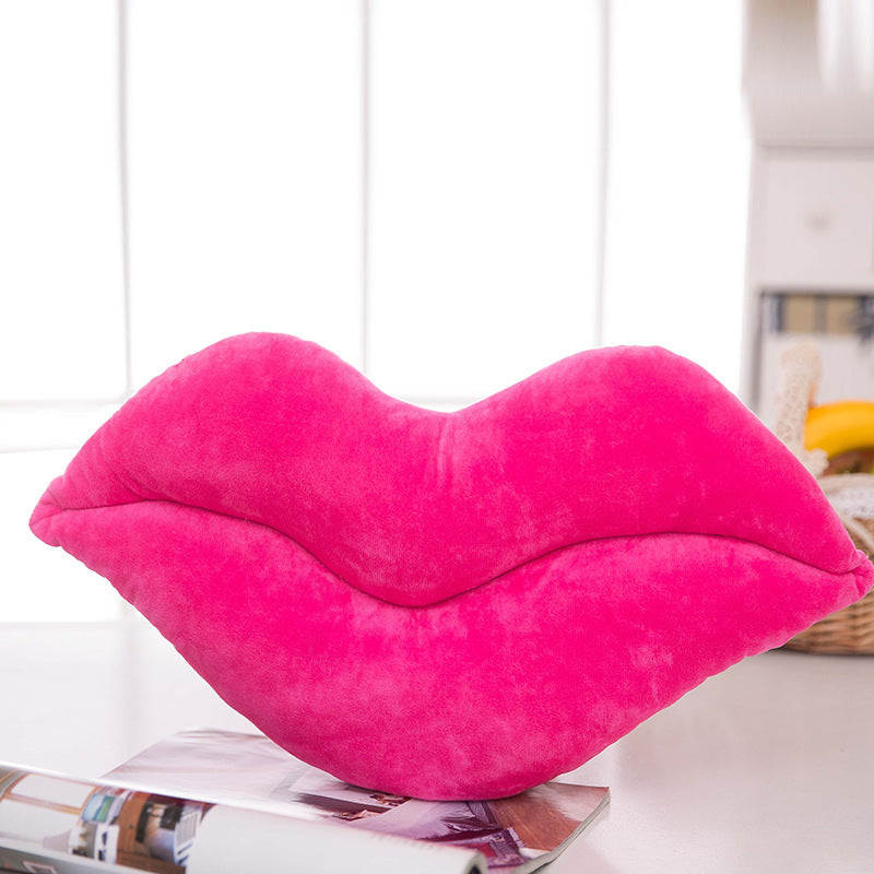 Plush Lips Pillow