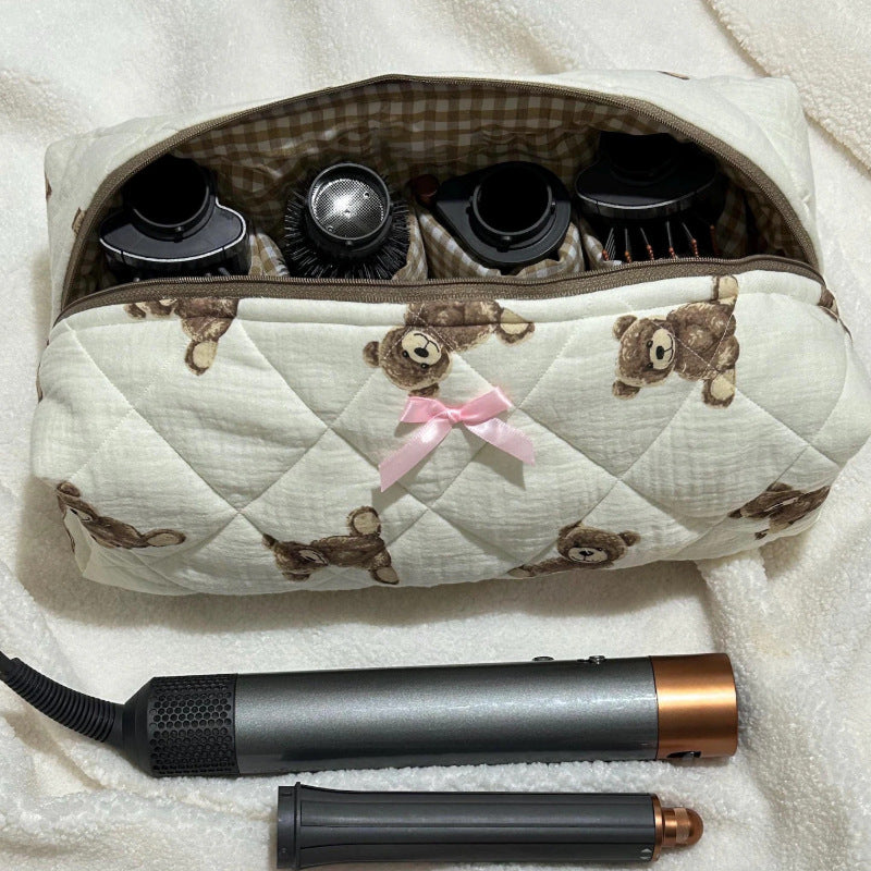 Plush Makeup Bag
