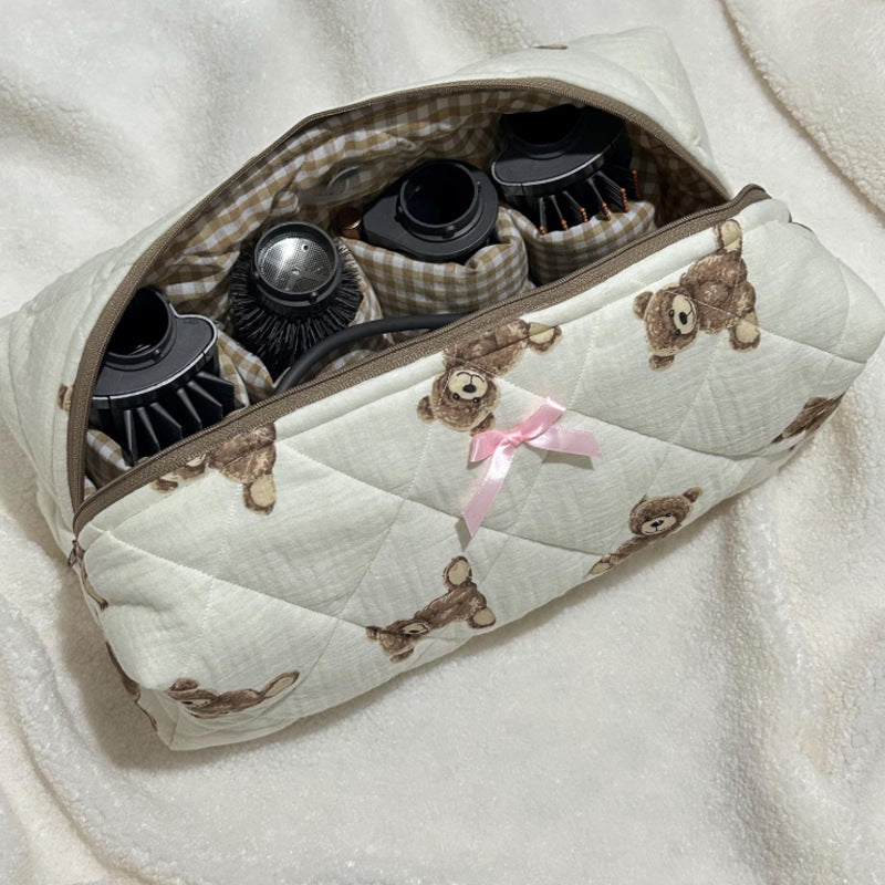 Plush Makeup Bag
