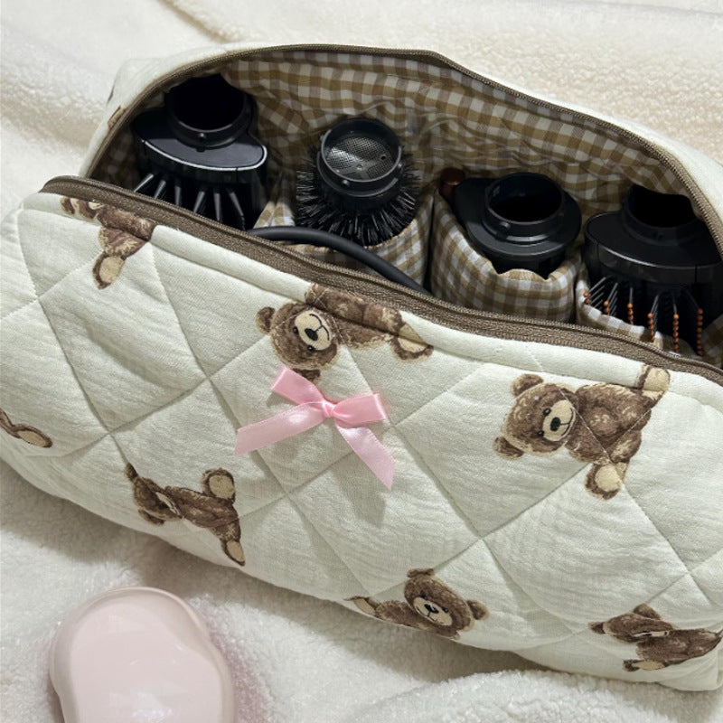 Plush Makeup Bag