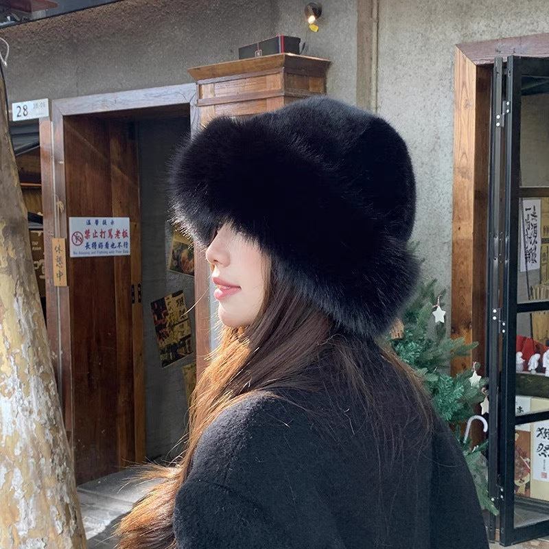 Plush Mongolian Winter Hat