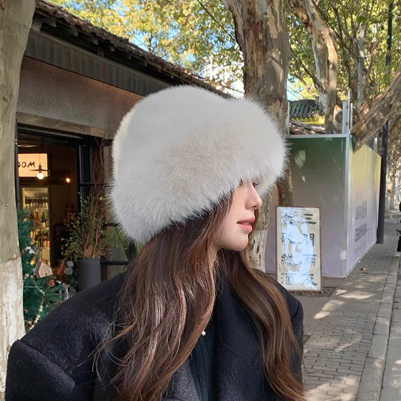 Plush Mongolian Winter Hat