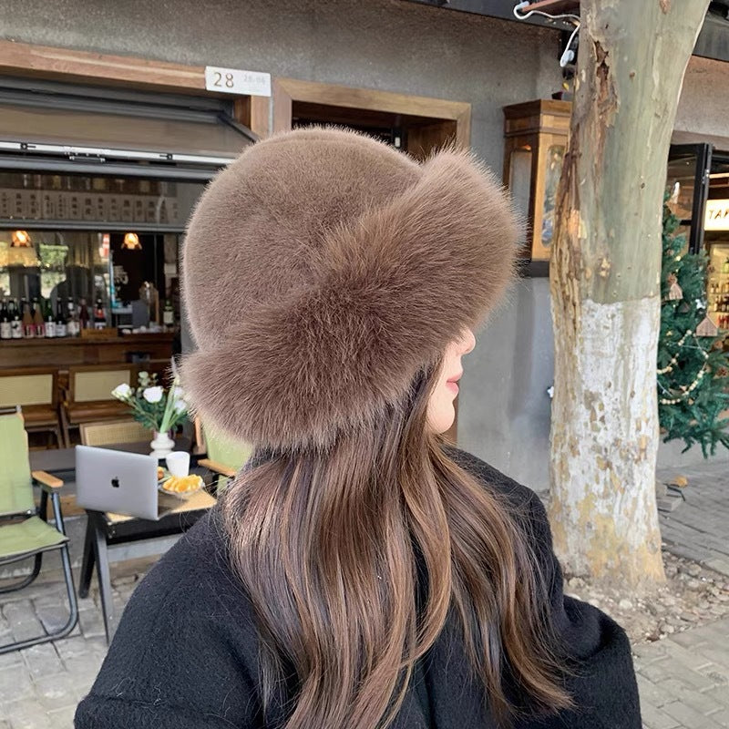 Plush Mongolian Winter Hat