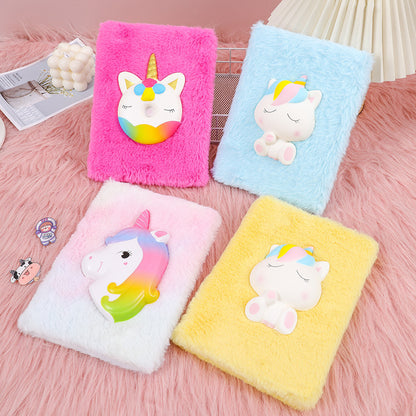 Plush notebook
