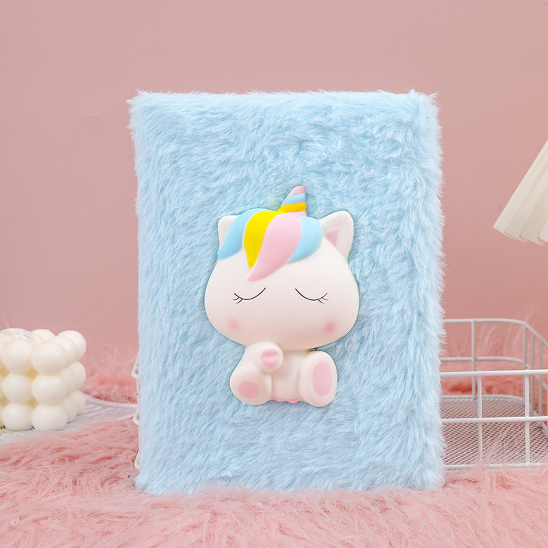 Plush notebook