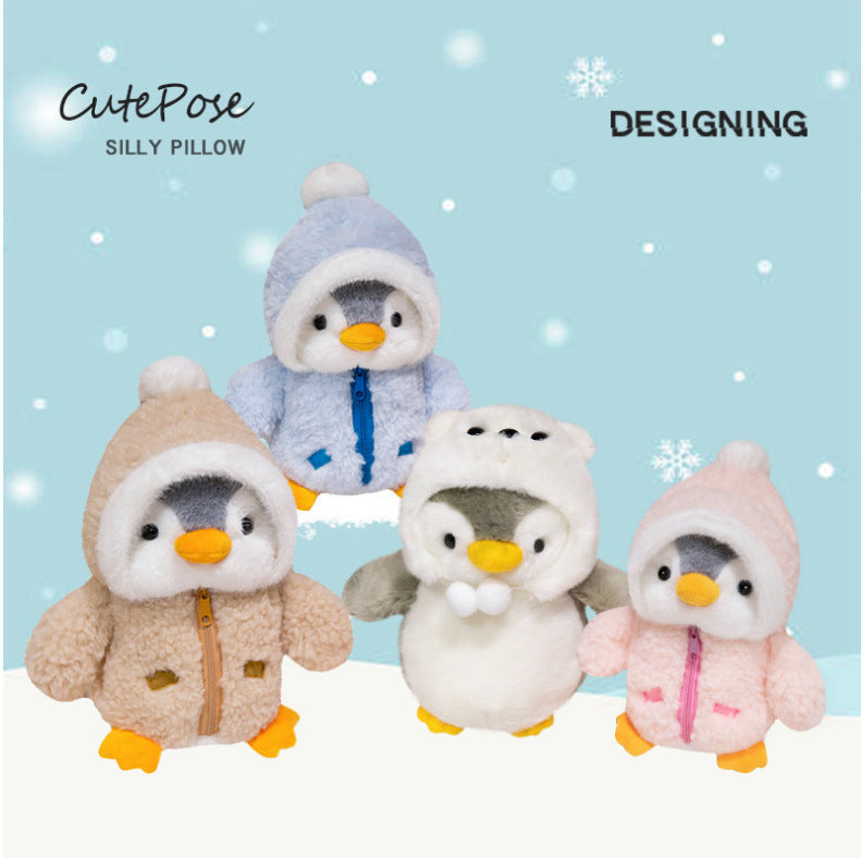 Plush Penguin Doll