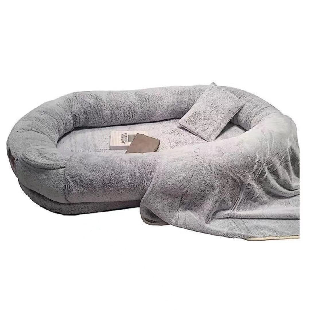 Plush people and pet beds