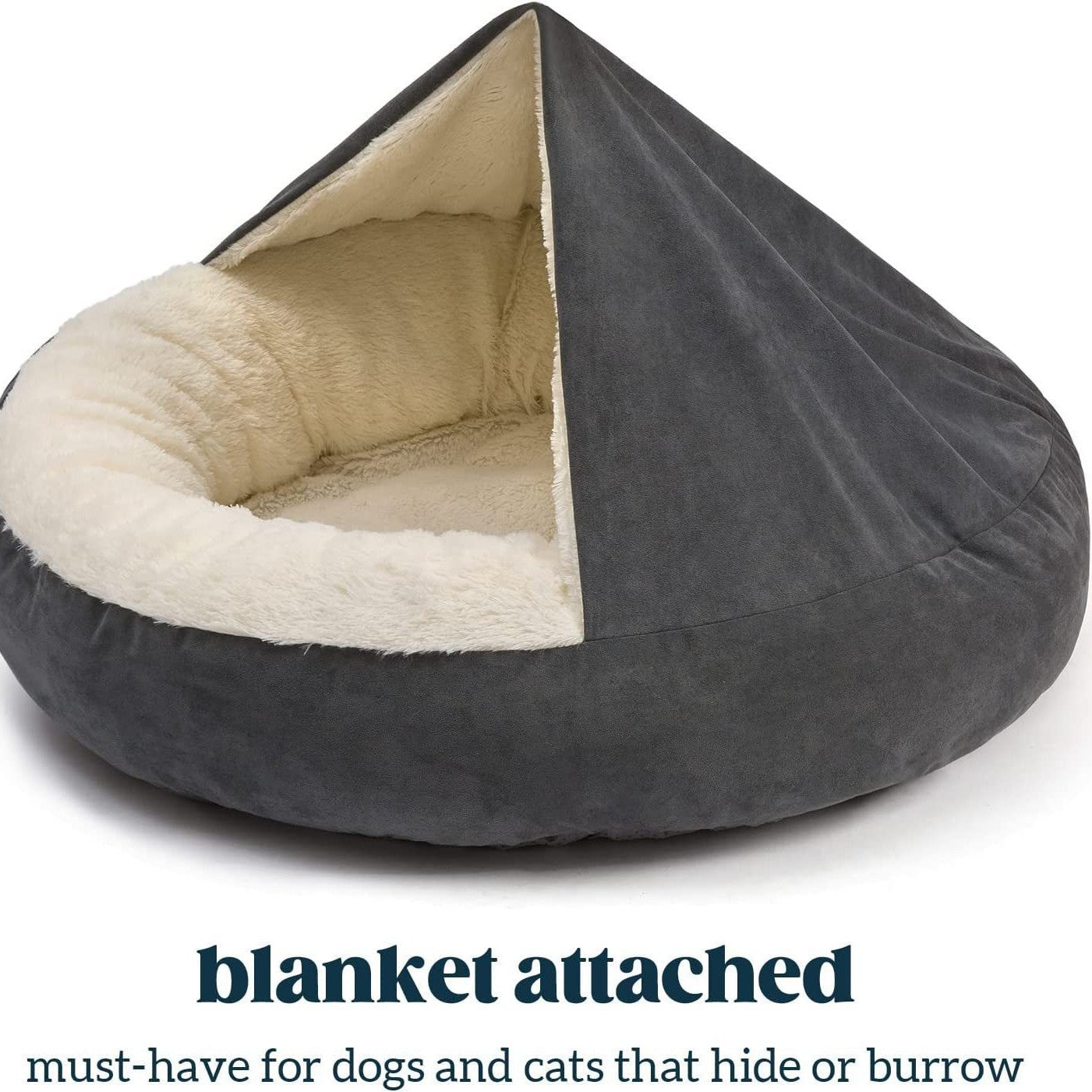 Plush Pet House with Cover and Blanket
