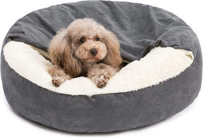 Plush Pet House with Cover and Blanket