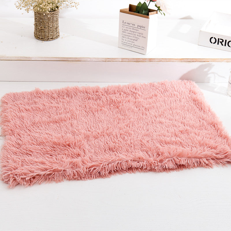 Plush Pet Mat Double Layer Blanket for Dogs and Cats