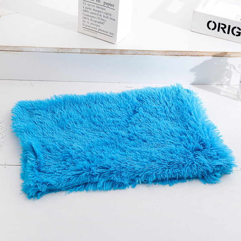 Plush Pet Mat Double Layer Blanket for Dogs and Cats