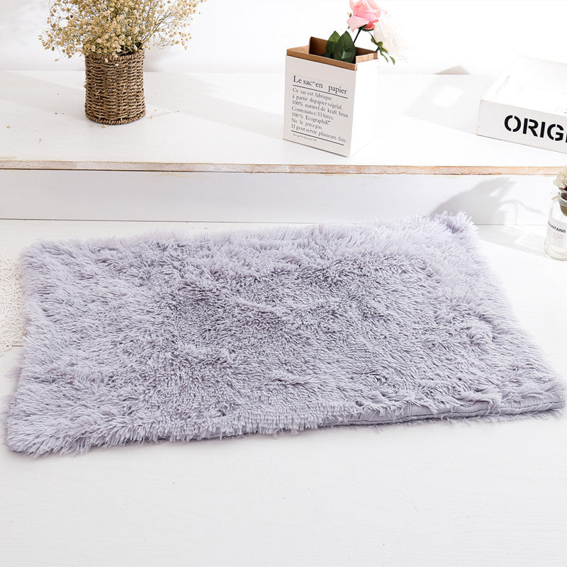 Plush Pet Mat Double Layer Blanket for Dogs and Cats
