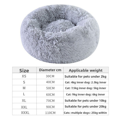 Plush pet nest