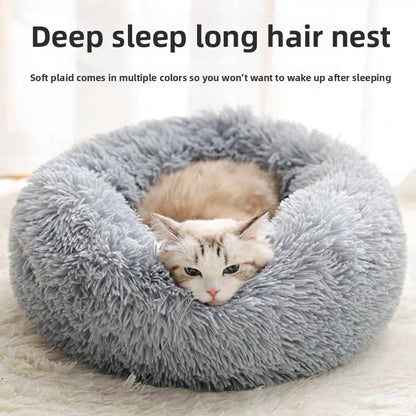Plush pet nest