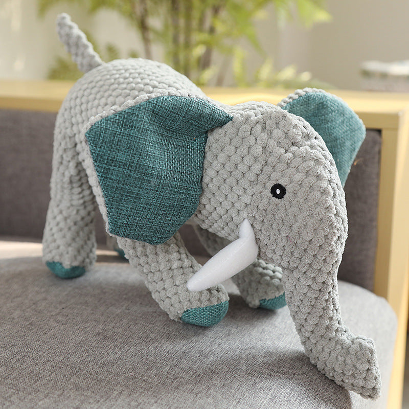 Plush Pet Toys with BB Sound for Dogs and Cats, Durable Chew Toys