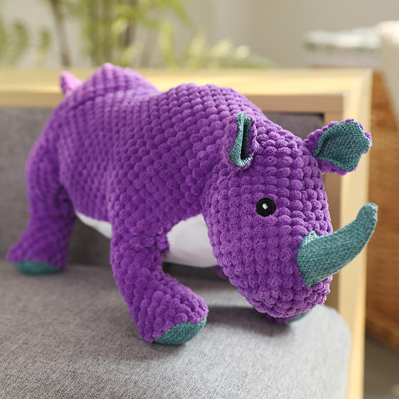 Plush Pet Toys with BB Sound for Dogs and Cats, Durable Chew Toys