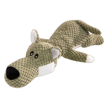 Plush Pet Toys with BB Sound for Dogs and Cats, Durable Chew Toys