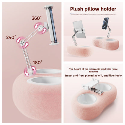 Plush Pillow Mobile Phone Bracket