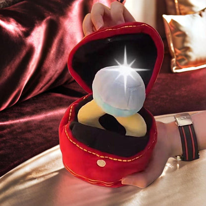 plush proposal ring