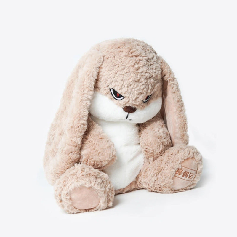 Plush Rabbit Doll with Floral and Festive Styles