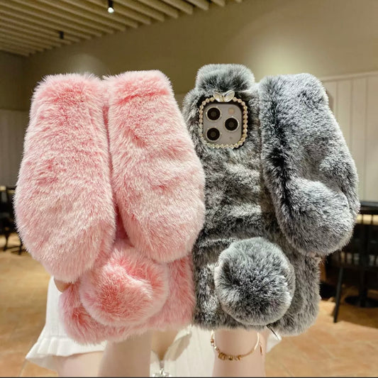Plush Rabbit Phone Case