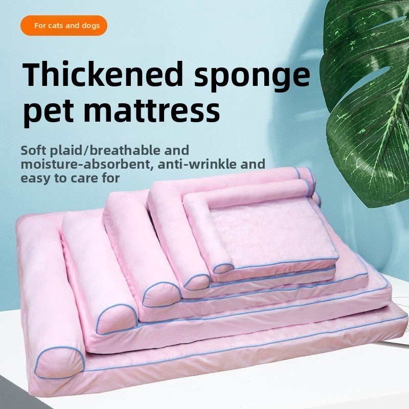 Plush Removable Pet Bed for Cats and Dogs