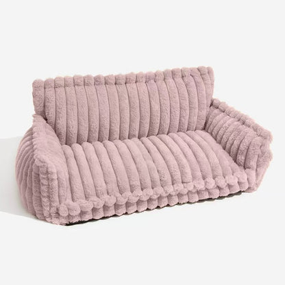 Plush Removable Washable Pet Bed