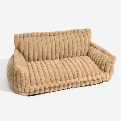 Plush Removable Washable Pet Bed