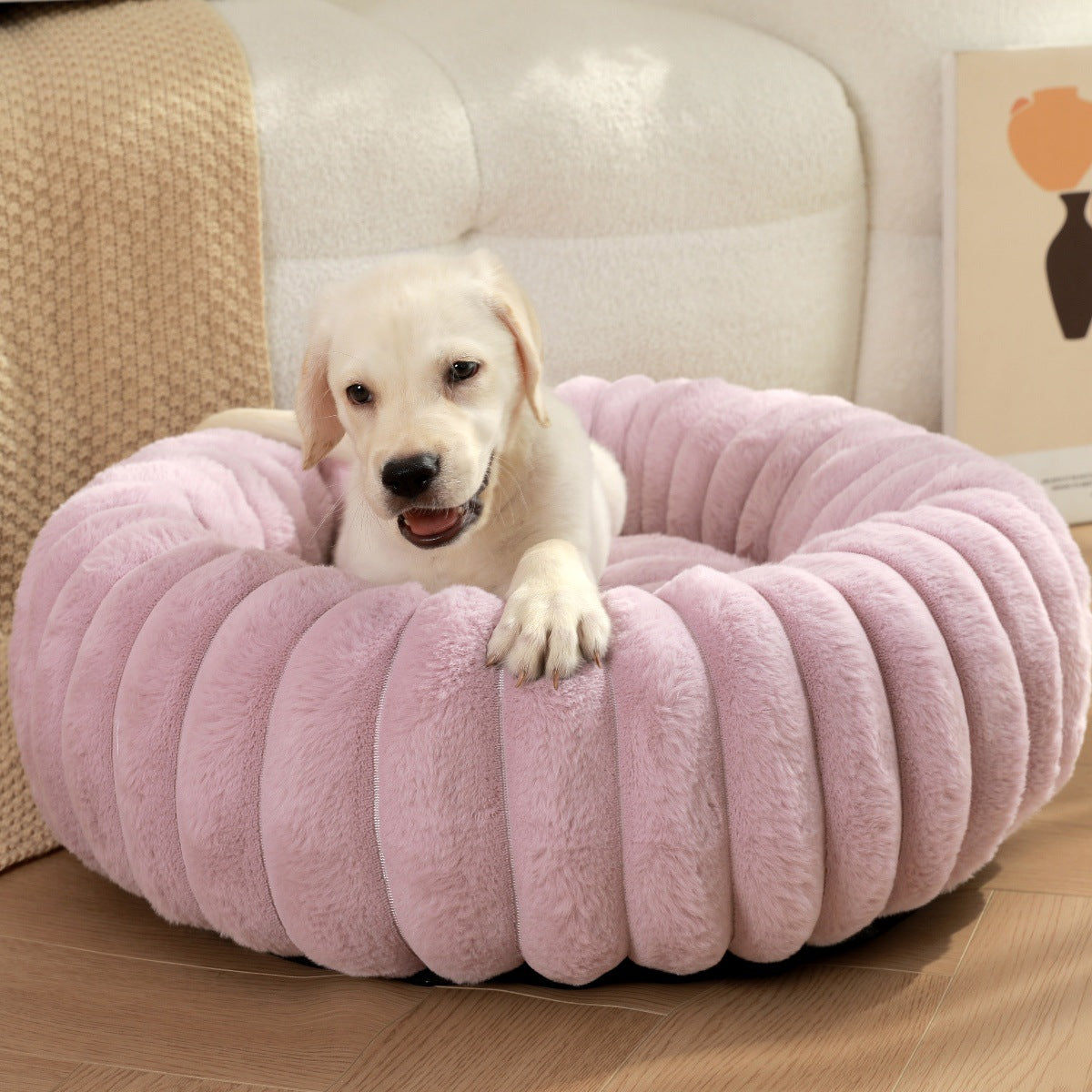 Plush Round Pet Nest