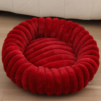 Plush Round Pet Nest