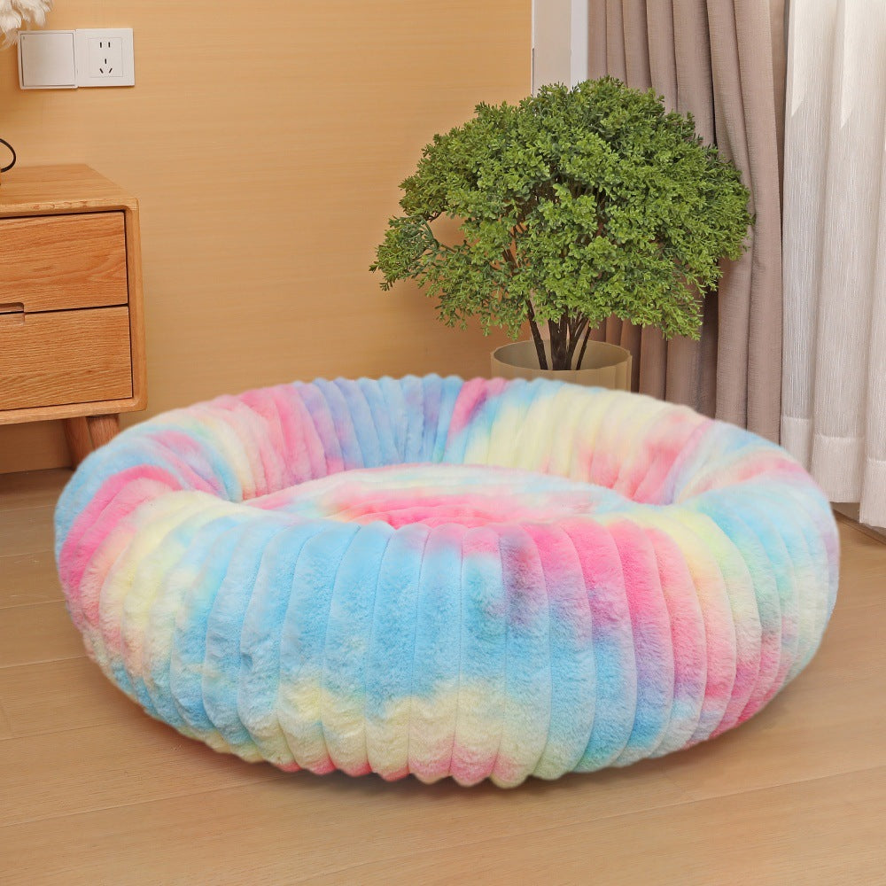 Plush Round Pet Nest